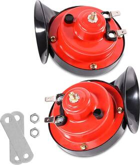 54415261 Zanconic 300db Super Loud Train Horns For Truck 2pcs 12v Car Horn Kits Dual-tone