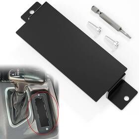 20242015 Zelvoro Anti-theft Steel Neutral Cover Plate Tamper-proof Screws Comes Black
