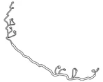 Genuine Ford Parking Aid System Wiring Harness DV6Z-15K867-A. Fixed Price $98.93.