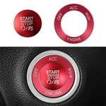 Aluminum Alloy Push Start Stop Button Cover Trim For 2015-2021 Challenger Ram. Fixed Price $22.50.