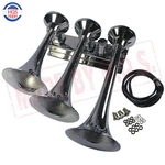 Chrome Loud 152DB 3 Triple Trumpet Train Air Horn Metal Truck/boat 12V 24V. Fixed Price $430.97.
