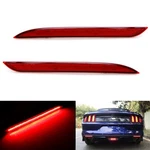 Oe-red Lens 36-SMD Led Bumper Reflector Lights 2015-17 Ford Mustang. Fixed Price $35.09.