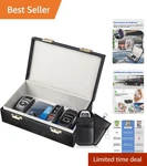 Luxury Faraday Key Fob Protector Set - 8.42" Box & Bags Stylish Security. Fixed Price $39.99.