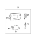 Genuine Mopar Integrated Key Fob Transmitter 5026378AN. Fixed Price $214.89.