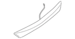 Genuine Nissan Deck Lid Finish Panel 84810-3TA2B. Fixed Price $220.67.