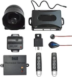 Universal Car Security Alarm With Keyless Entry System, 2 Remote Transmitters, 6. Fixed Price $48.99.