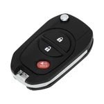 Autohaux Shell Case Keyless Entry Remote Fob 14X10X2CM, Black. Fixed Price $19.14.