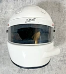 Zamp Snell SA2005 Air Racing Helmet With Visor Sz 555808 Dot Fiberglass White. Fixed Price $105.98.