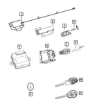 Genuine Mopar Hub Receiver 68207777AB. Fixed Price $361.84.