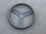 Lot Of 10 Black Steering Wheels Apc Hole Truck Auto Golf 15''. Fixed Price $79.00.