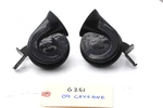 03-10 Porsche Cayenne Left & Right High Low Tone Horn Signal Set G251. Fixed Price $68.84.