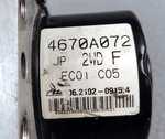 Mitsubishi Lancer Galant Fortis Abs Anti Brake Lock Actuator Module 4670A072. Fixed Price $169.85.