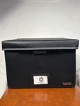 Tamfile Fireproof Document Storage Bag Lockbox W/ Combination Black. Fixed Price $20.00.