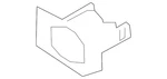 Genuine Volkswagen Park Sensor Mount Bracket 7P6-919-494-A. Fixed Price $33.61.