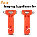 2PC 2IN1 Car Safety Hammer Seat Belt Emergency Escape Cutter Tool For Lexus. Fixed Price $14.00.