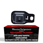For Toyota Highlander+hybrid W/o Avm (14-16) Camera Oe# 86790-0E031, 86790-0E030. Fixed Price $203.99.