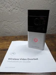 Alarm.com VDB-780B Wireless Video Doorbell 1080P With ADC-W115C Smart Chime. Fixed Price $130.00.