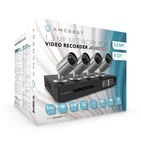 Amcrest Hd 1.3-MEGAPIXEL 4CH Network Poe Video Security System New!. Fixed Price $109.10.