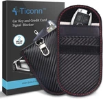 Faraday Bag For Key Fob (2 Pack), Cage Protector - Car Rfid Signal Blocking. Fixed Price $13.98.