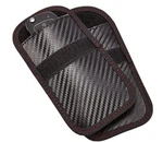 Faraday Key Fob Protector 2 Pack Mini Anti-theft Pouch Rfid Signal .... Fixed Price $15.67.