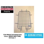 Adrian Steel 60-16, Small Hinged 60/40 Side Door Window Screen Ford Fsv. Fixed Price $58.95.