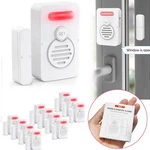 Personal Door Sensor Alarm Low/loud 50 To 90 Db Voice Window Burglar Alert 12PCS. Fixed Price $167.69.