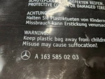 W163 Mercedes Flat Damaged Tire Rim Wheel Protective Wrapper Plastic Cover Bag. Fixed Price $19.99.