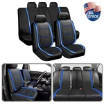 Full Set Covers 5-SEATS Leather Cushion Protector Pad Front Rear For Subaru. Fixed Price $37.96.