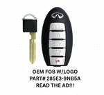 2014-2016 Infiniti QX60 Remote Key Fob 285E3-9NB5A S180144014 Unlocked Oem. Fixed Price $39.00.