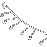 New Genuine Mercedes-benz Harness 1175406305 Oem. Fixed Price $34.76.