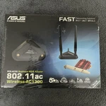 Asus PCE-AC56 Dual Band Pci-e Wifi Adapter 802.11AC WIRELESS-AC1300 ULA1-29. Fixed Price $23.00.
