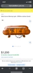 Wolo 3550-A Amber Magnetic Beacon Warning Light. Fixed Price $300.00.