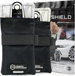 Mission Darkness Faraday Bag For Keyfobs (2-PACK) // Rf Shielding Black. Fixed Price $23.99.