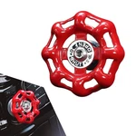 Dogary Car Rotary Knob Decor, Metal Retro Valve Handwheel One Click Start Red. Fixed Price $12.94.