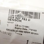 New Audi A8 D4 Front Left Door Keyless Sensor 4G8927753B 2016 4G8-927-753-B. Fixed Price $141.80.