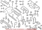 Genuine Oem Rear Parking Aid System Wiring Harness 1664401532 For Mercedes. Fixed Price $25.64.