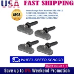 4X Tpms Tire Pressure Sensor 315MHZ For Gmc Chevy Buick 20923680 13586335. Fixed Price $19.26.