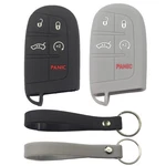 Kcpros 2PCS Rubber Silicone 5 Buttons Smart Key Fob Cover Small, Black Gray. Fixed Price $21.04.