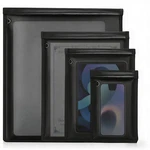 4 Pack Faraday Bags, Large For Phones & Laptops Black,. Fixed Price $37.02.