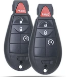 2X Mechanmagic Key Fob For Jeep Cherokee 2014 2021 GQ4-53T 68105083 4A Chip. Fixed Price $31.34.