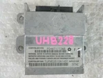 Bag Control Module Fits 01 Dodge Neon P04671773AB. Fixed Price $44.99.