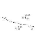 Genuine Mopar Park Assist Sensors Wiring 68263905AA. Fixed Price $96.71.