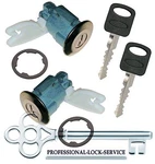 Ford Escort 1988-1990 Door Lock Cylinder Pair Set Tumbler Barrel 2 Keys. Fixed Price $69.15.