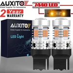 Auxito 7440 Amber Yellow Led Turn Signal Light Bulbs Canbus Anti Hyperflash. Fixed Price $17.85.