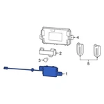 Dodge 68186558AC Keyless Entry Antenna. Fixed Price $68.85.