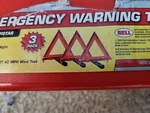 Bell Automotive Victor Highway Emergency Warning Triangle 3 Pack & Case. Fixed Price $16.99.