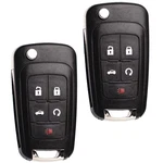 Mechanmagic Flip Key Fob Replacement Fits For Chevy Equinox Camaro 2010-2019 .... Fixed Price $31.52.