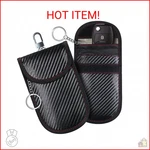Czxnbi Faraday Bag For Key Fob - 2 Pack Cage Protector Car Rfid Signal. Fixed Price $7.36.