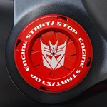 Tybasthe Rotary Push Start Button Cover, Decepticon Car Accessories Engine. Fixed Price $33.90.