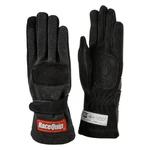 Racequip Premium Series Black Large Double Layer Racing SFI-5 Gloves 355005. Fixed Price $76.85.